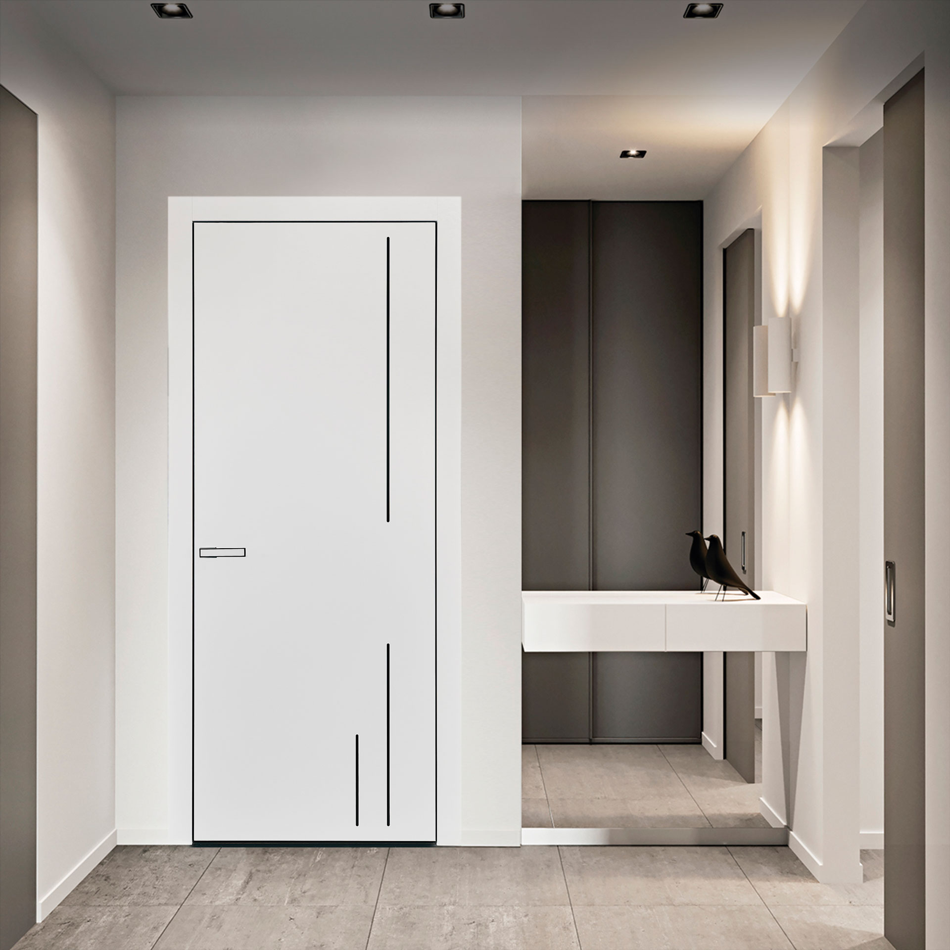 Interior Door Власні двері Loft painted