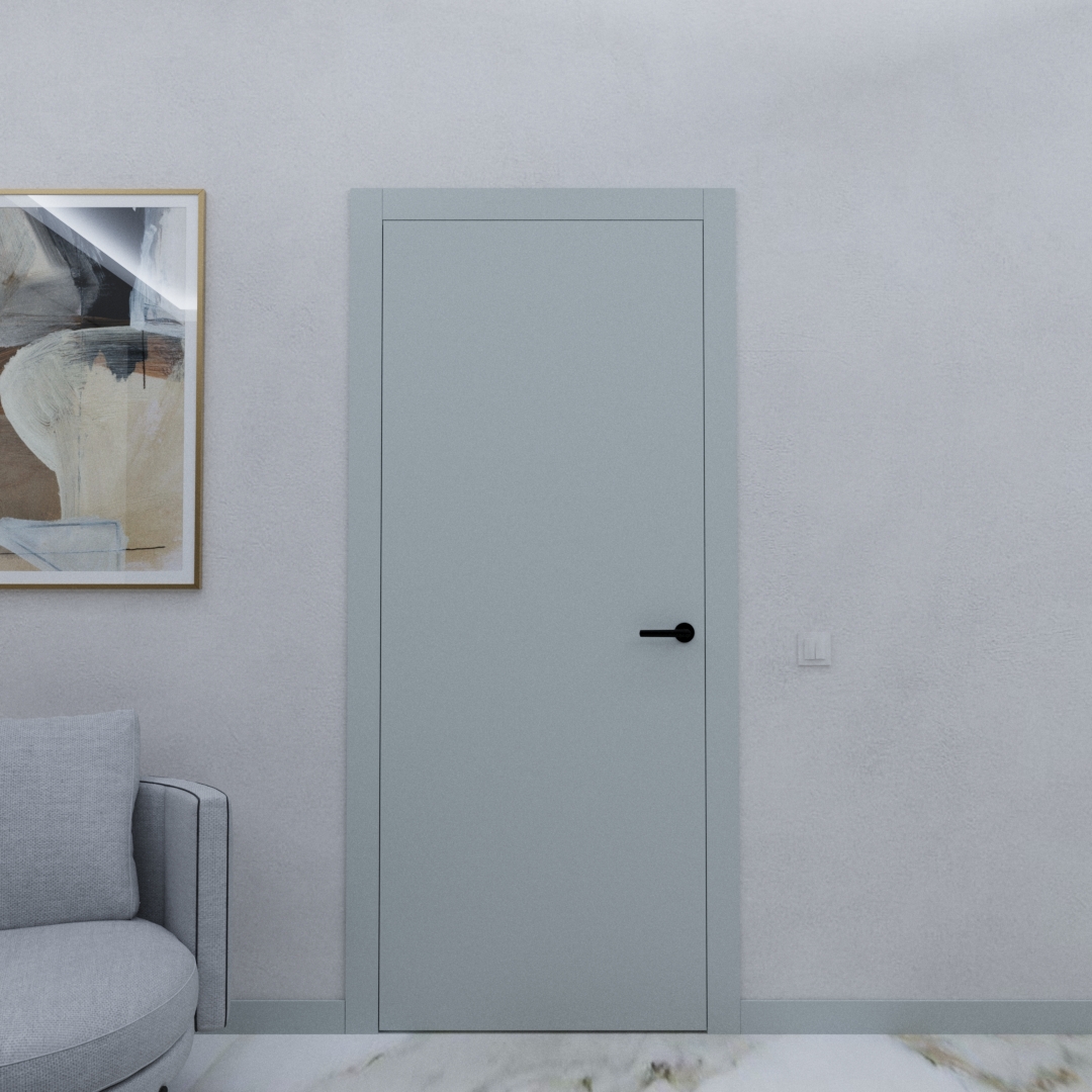 Міжкімнатні двері Loft line 00 фарбовані Міжкімнатні двері Loft line 00 фарбовані