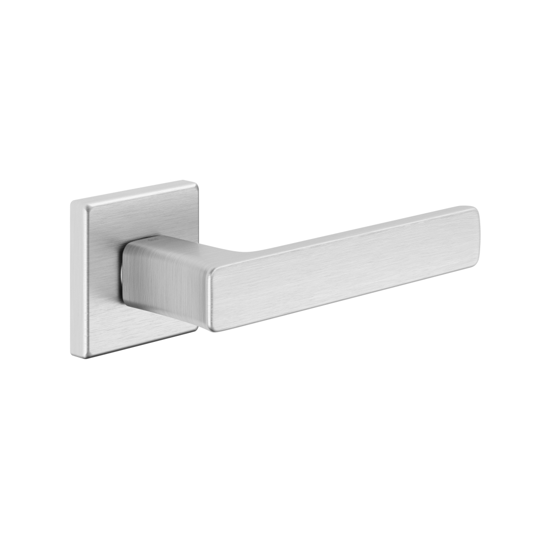Дверна ручка DND by Martinelli Fold 02 Satin chrome