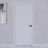 Міжкімнатні двері Loft 00 фарбовані обклад чорний